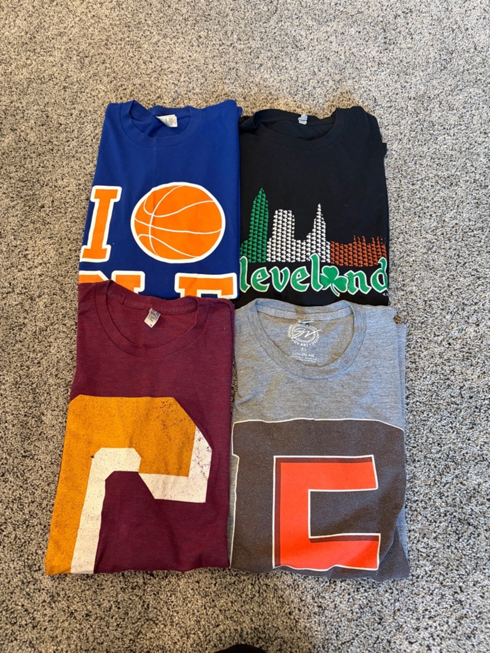 Cleveland Cavaliers, Browns, Local Tees